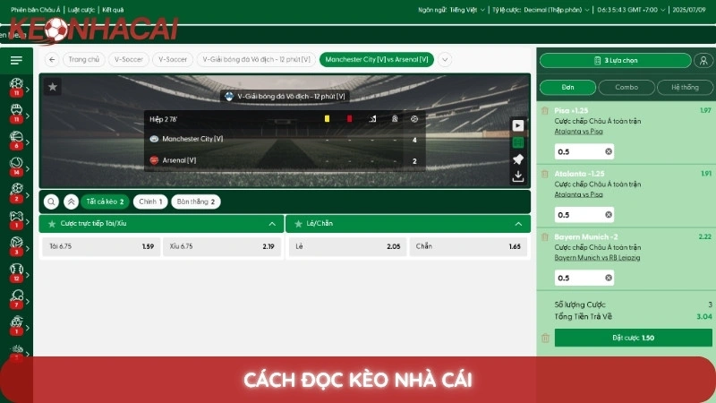 Cách đọc kèo nhà cái chuẩn xác nhất chỉ trong 5 phút 3 Cách Đọc Kèo Nhà Cái