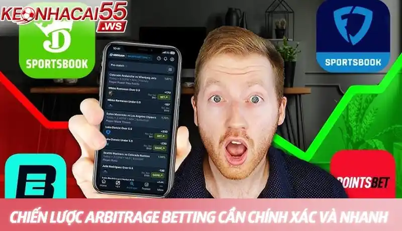 Arbitrage Betting - Chiến lược cá cược chênh lệch tỷ lệ kèo an toàn 4 Chiến lược arbitrage betting cần sự chính xác và nhanh chóng