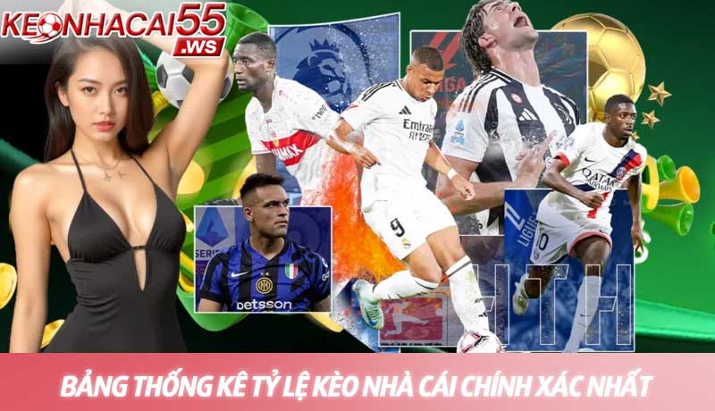 Bảng thống kê tỷ lệ kèo nhà cái chính xác nhất